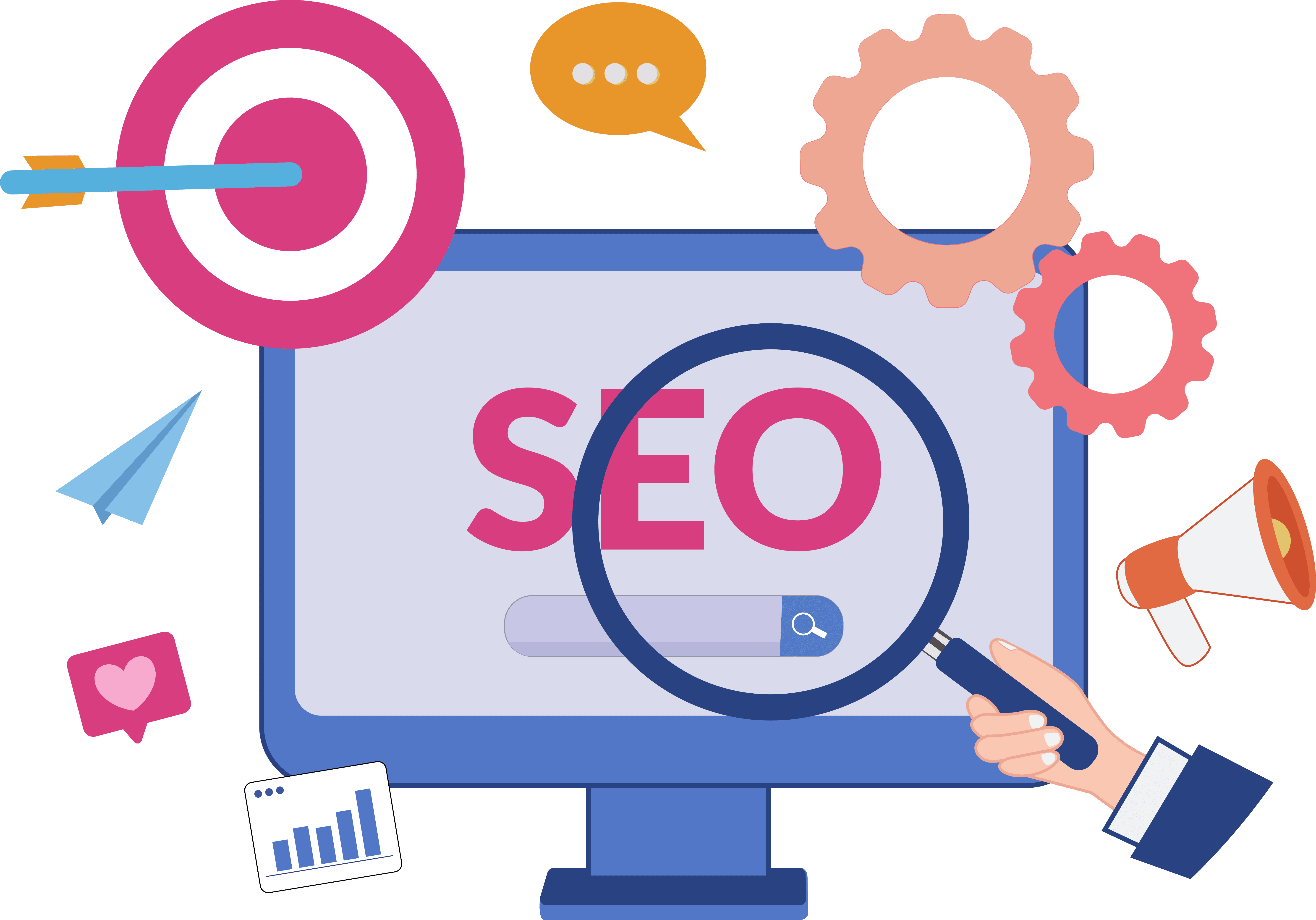 Decorative seo icon